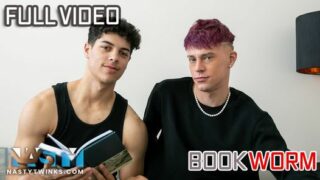 NastyTwinks – BookWorm – Harley Xavier Wants Friends Over and Needs to Convince Step Bro Jordan Haze to Let Him.  Raw Fuck Time